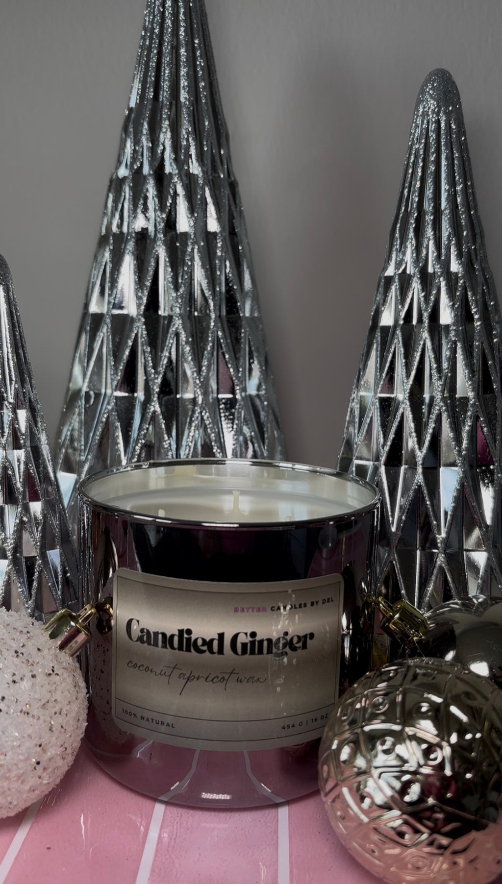 Candied Ginger 16 oz (3-wick)