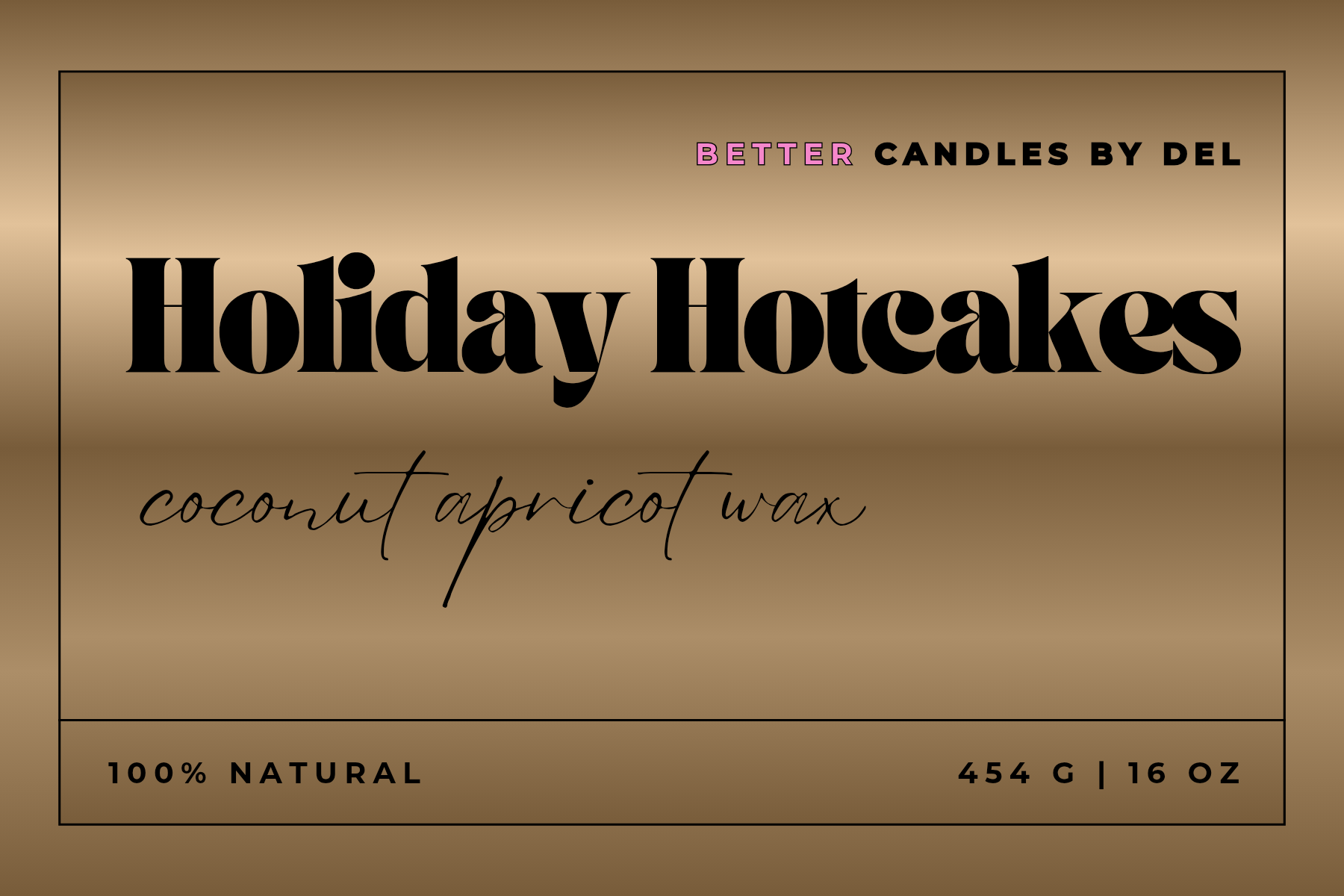 Holiday Hotcakes 16 oz (3-wick)