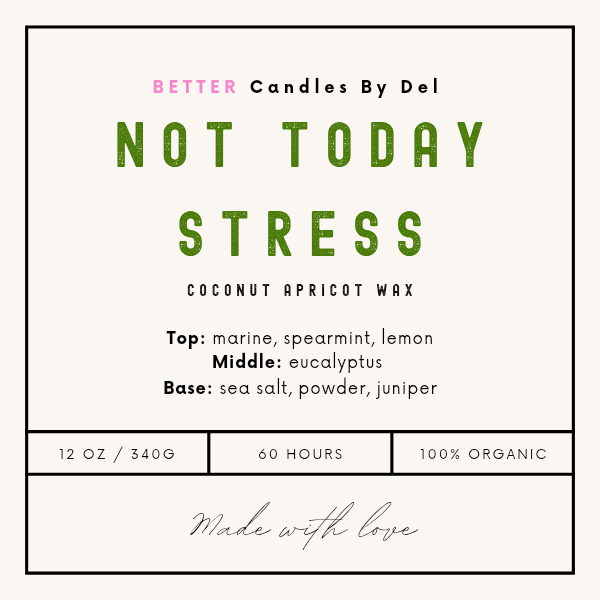 Not Today Stress